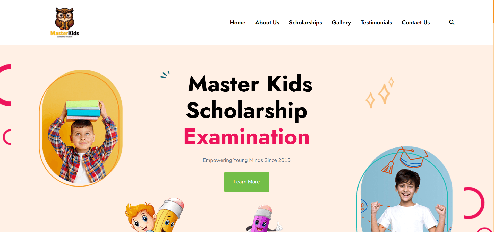 Master Kids — Web Development